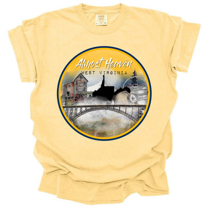 Almost Heaven West Virginia (Landmarks) - Comfort Colors Series