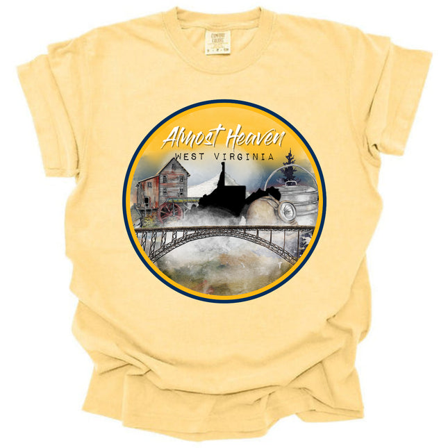 Almost Heaven West Virginia (Landmarks) - Comfort Colors Series