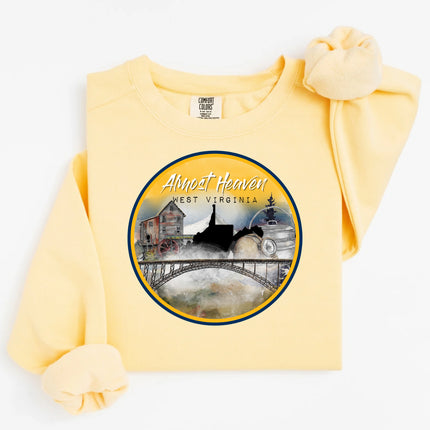 Almost Heaven West Virginia (Landmarks) - Comfort Colors Series