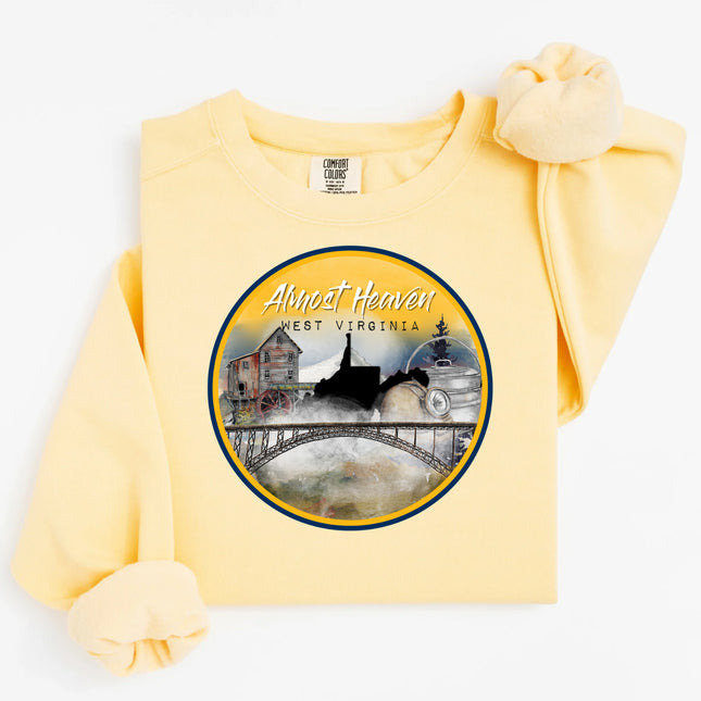 Almost Heaven West Virginia (Landmarks) - Comfort Colors Series