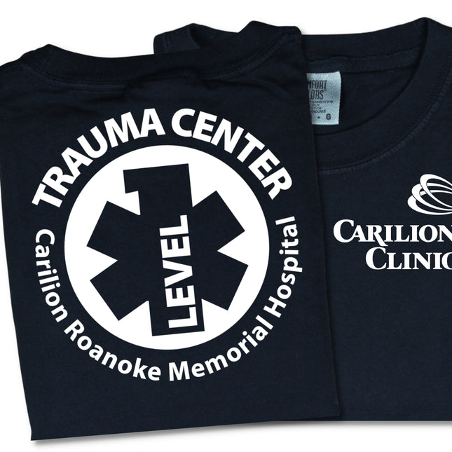 Comfort Colors T-Shirt Carilion Clinic + Trauma