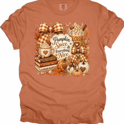 Pumpkin Spice - Comfort Colors Apparel