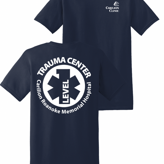 Carilion Clinic Trauma Center Gildan 5000 T-Shirt Short Sleeve