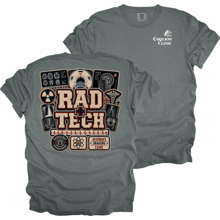 Carilion Clinic Faux Chenille Rad Tech - Comfort Colors T-Shirt