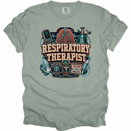 Faux Chenille Respiratory Therapy - Comfort Colors T-Shirt
