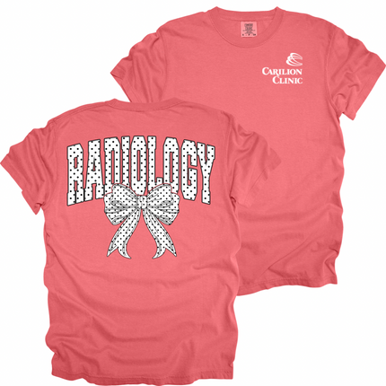 Carilion Clinic Radiology Polka Dot - Comfort Colors T-Shirt