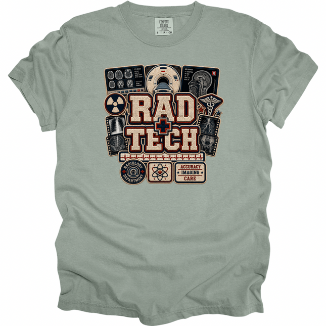 Faux Chenille Rad Tech - Comfort Colors T-Shirt