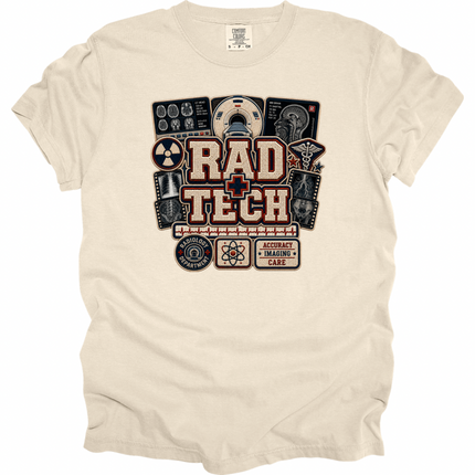 Faux Chenille Rad Tech - Comfort Colors T-Shirt