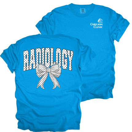Carilion Clinic Radiology Polka Dot - Comfort Colors T-Shirt