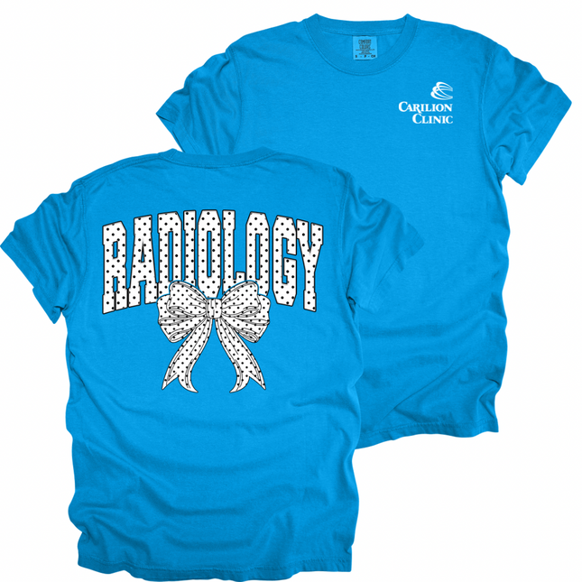 Carilion Clinic Radiology Polka Dot - Comfort Colors T-Shirt