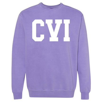 CVI on Front of Apparel - Comfort Colors