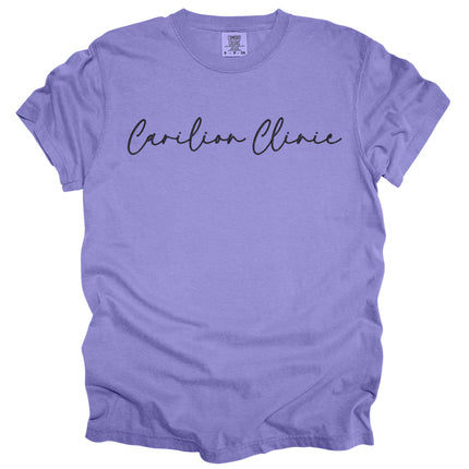 Carilion Clinic Cursive Writing Print - Comfort Colors T-Shirt