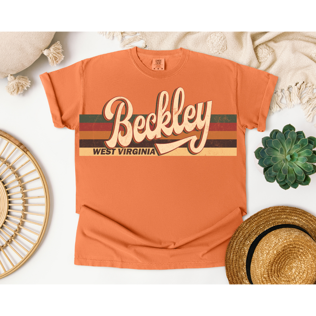 Retro West Virginia Cities - Comfort Colors 1717
