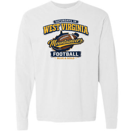 West Virginia Saturday Football - Comfort Colors Apparel