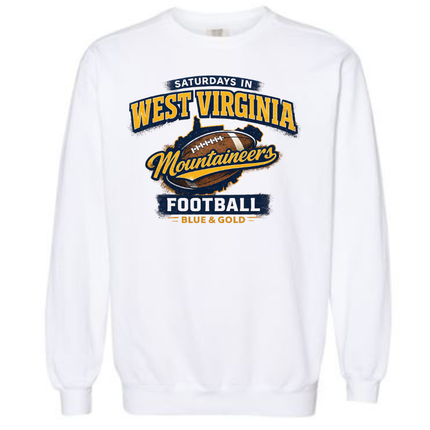 West Virginia Saturday Football - Comfort Colors Apparel
