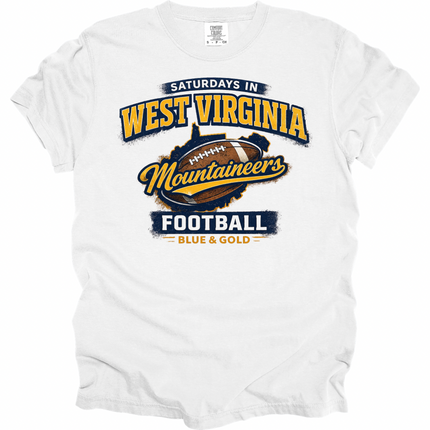 West Virginia Saturday Football - Comfort Colors Apparel