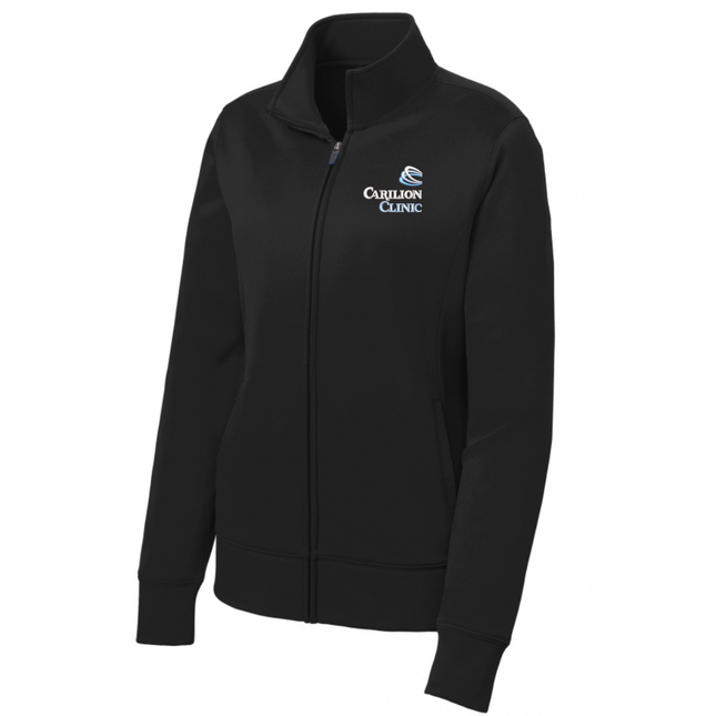 Carilion Clinic Embroidered Polyester Full Zip Jacket