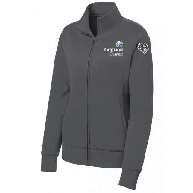 Carilion Clinic Neurosurgery Embroidered Polyester Full Zip Jacket