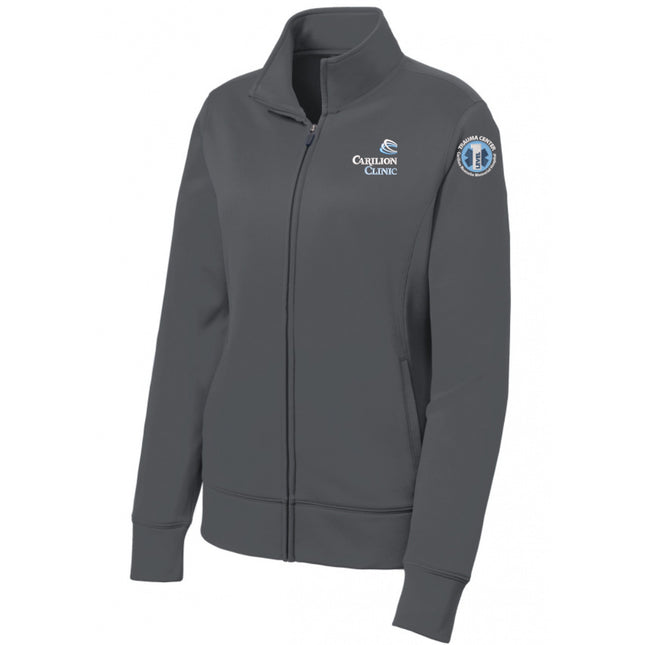 Carilion Clinic Trauma Embroidered Polyester Full Zip Jacket