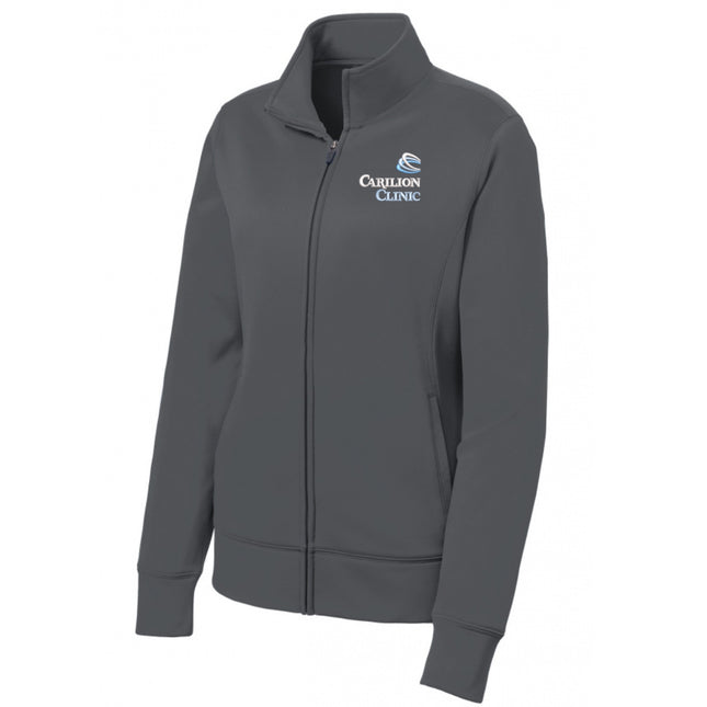 Carilion Clinic Embroidered Polyester Full Zip Jacket