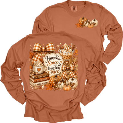 Pumpkin Spice - Comfort Colors Apparel