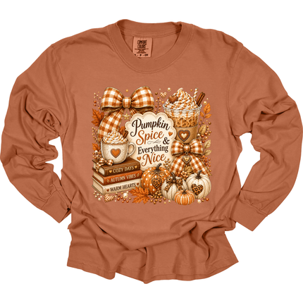 Pumpkin Spice - Comfort Colors Apparel