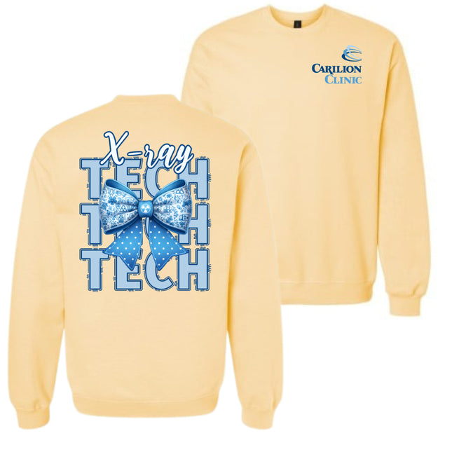 Carilion Clinic X-Ray Tech Blue Bow