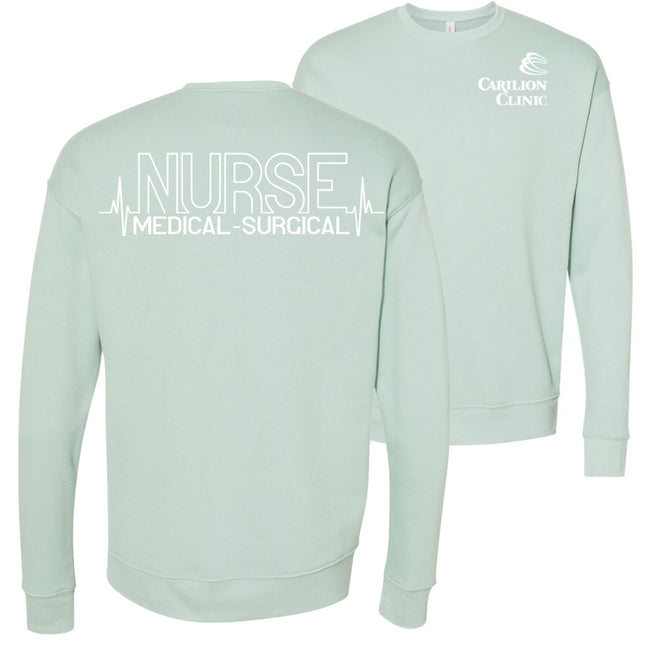 Carilion Clinic Nurse Heartbeat - Bella and Canvas