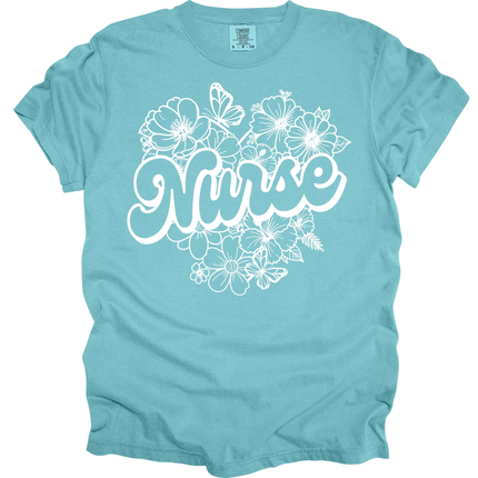 Sketched Nurse - Comfort Colors T-Shirt