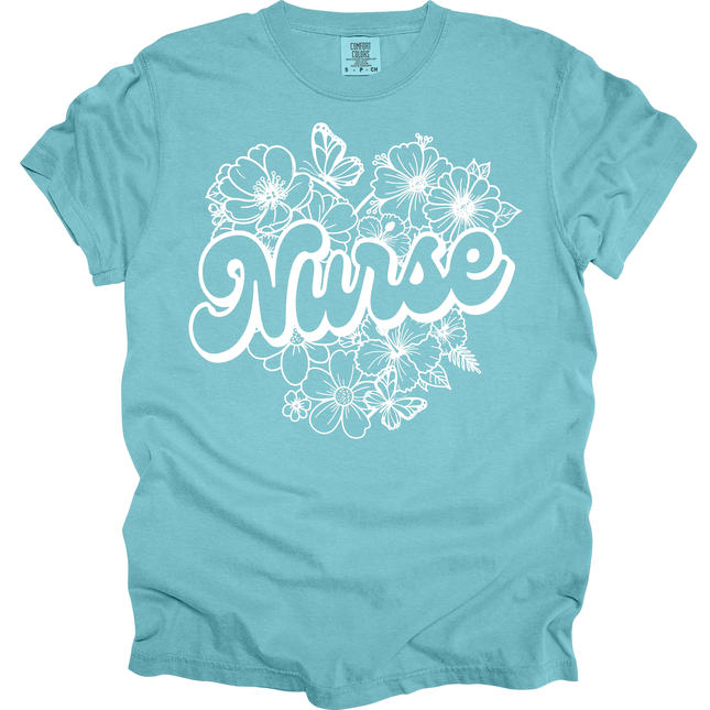 Sketched Nurse - Comfort Colors T-Shirt