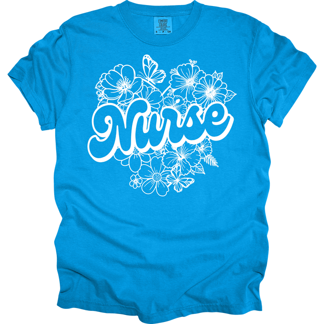 Sketched Nurse - Comfort Colors T-Shirt